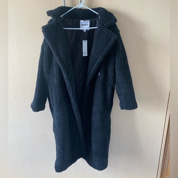 COPY - NWT BB Dakota long teddy coat with buttons #teddy #coat #bbdakota - Picture 3 of 3